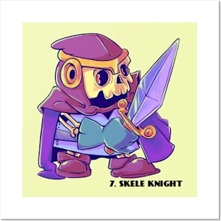 Skele Knight Posters and Art